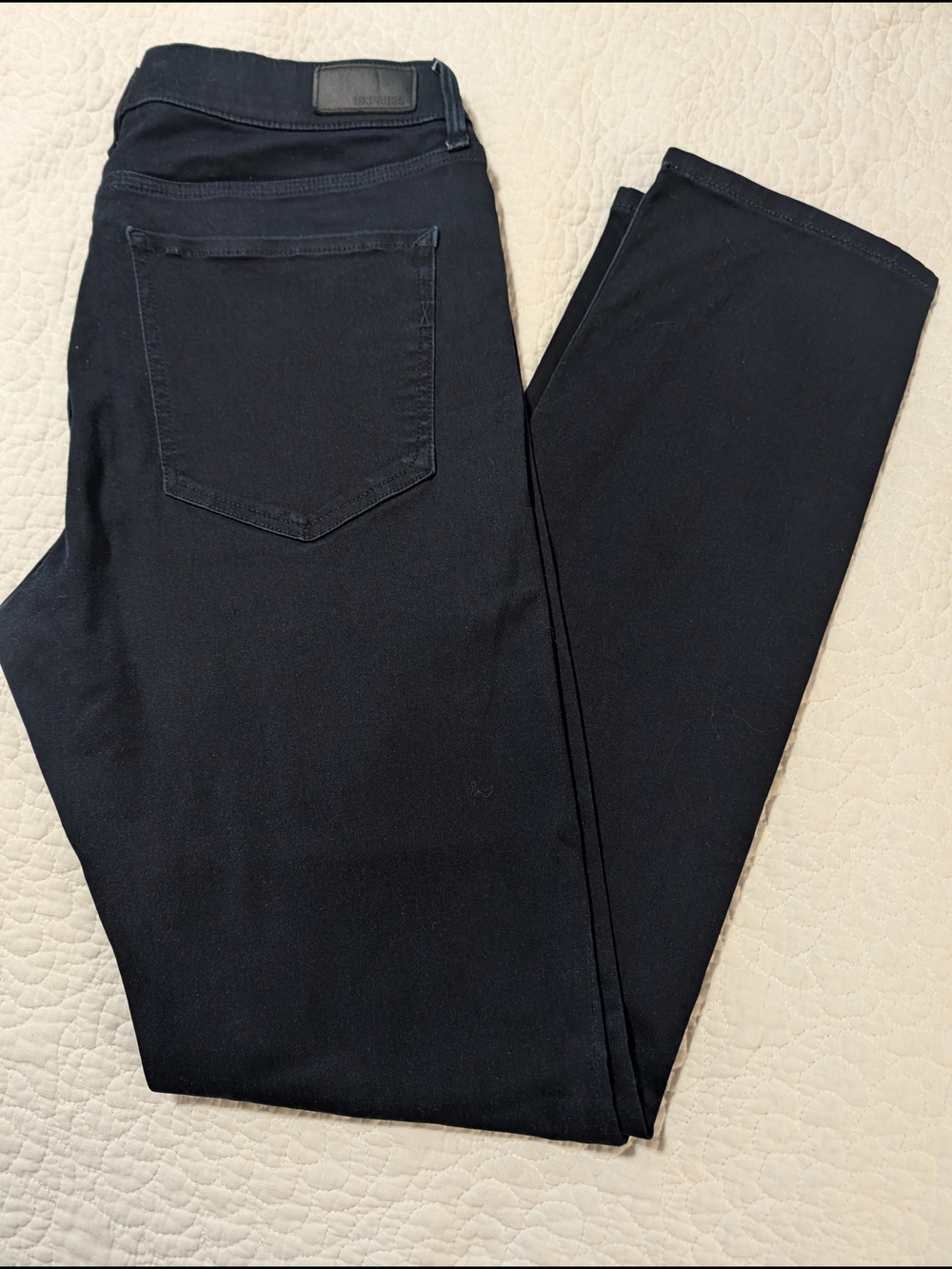 Express Dark Blue Skinny Jeans